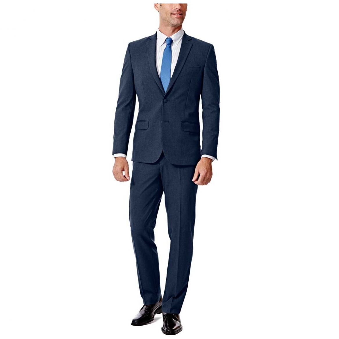 Saco Slim Fit Modelo Elo Hz70295A Azul Haggar para Hombre