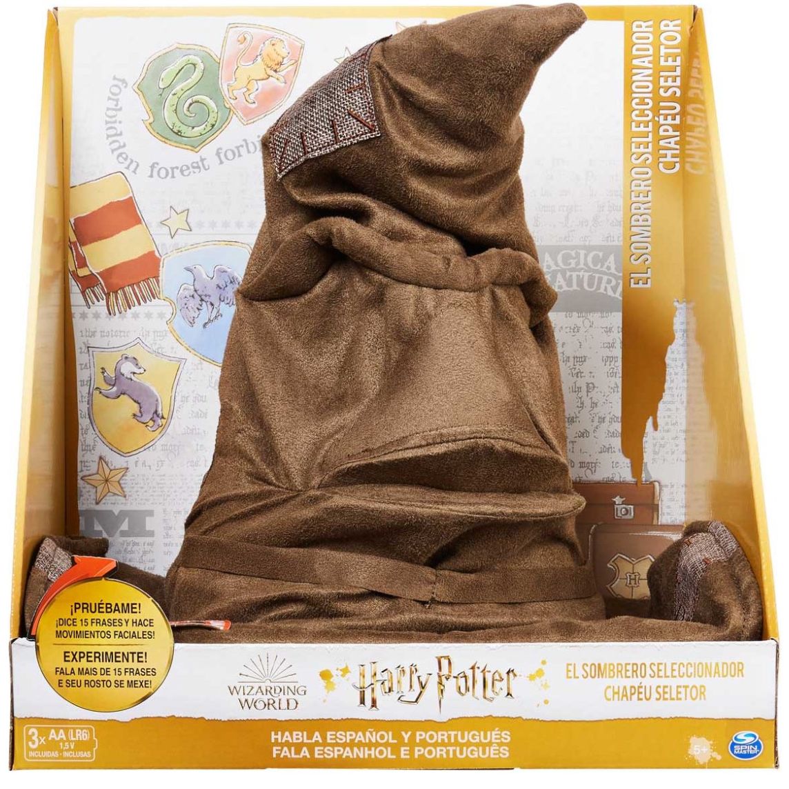Sombrero Seleccionador Interactivo Harry Potter