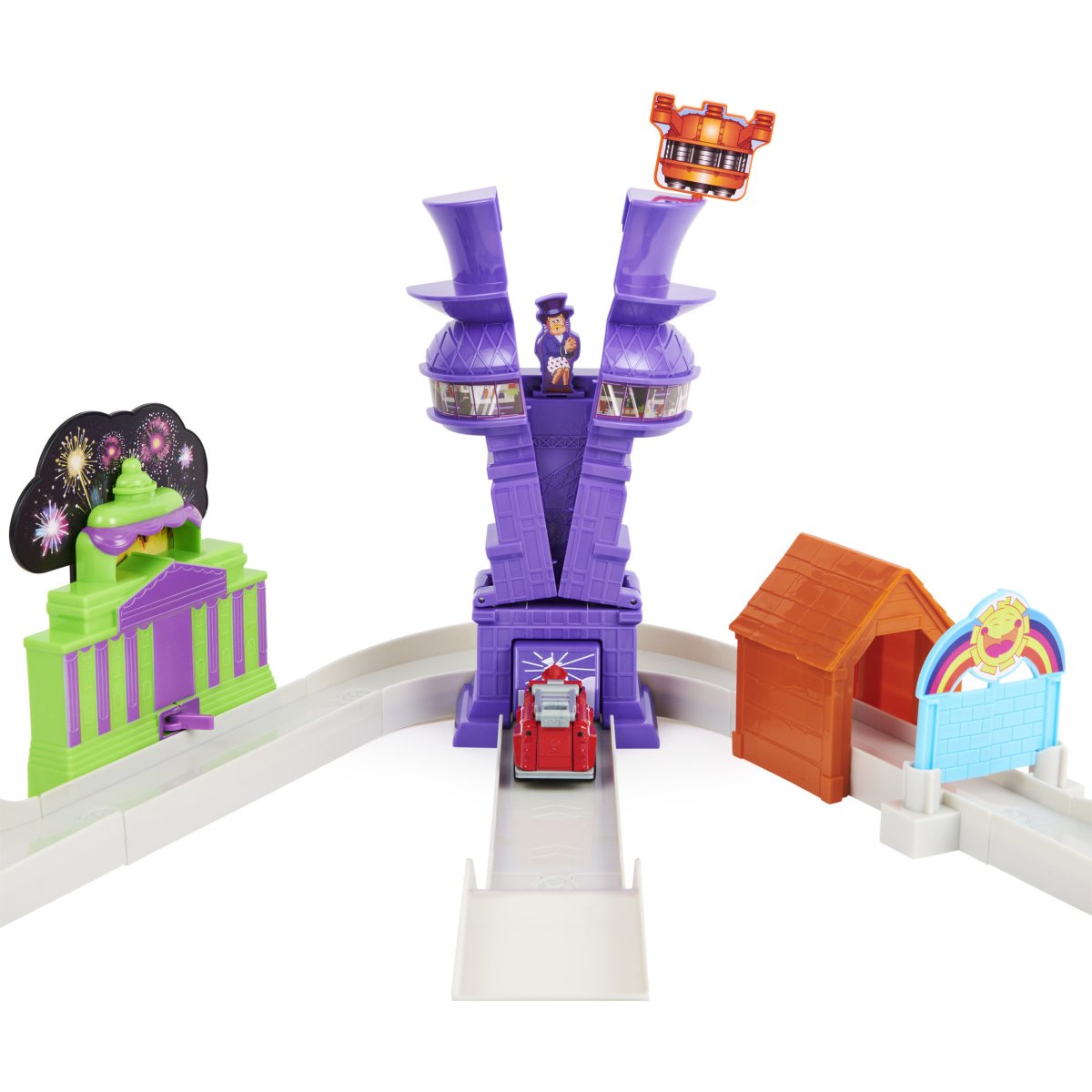 Pista de Batman Rescate en la Ciudad True Metal