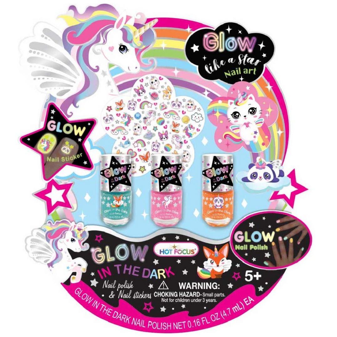 Juego para Uñas Glow Like a Star