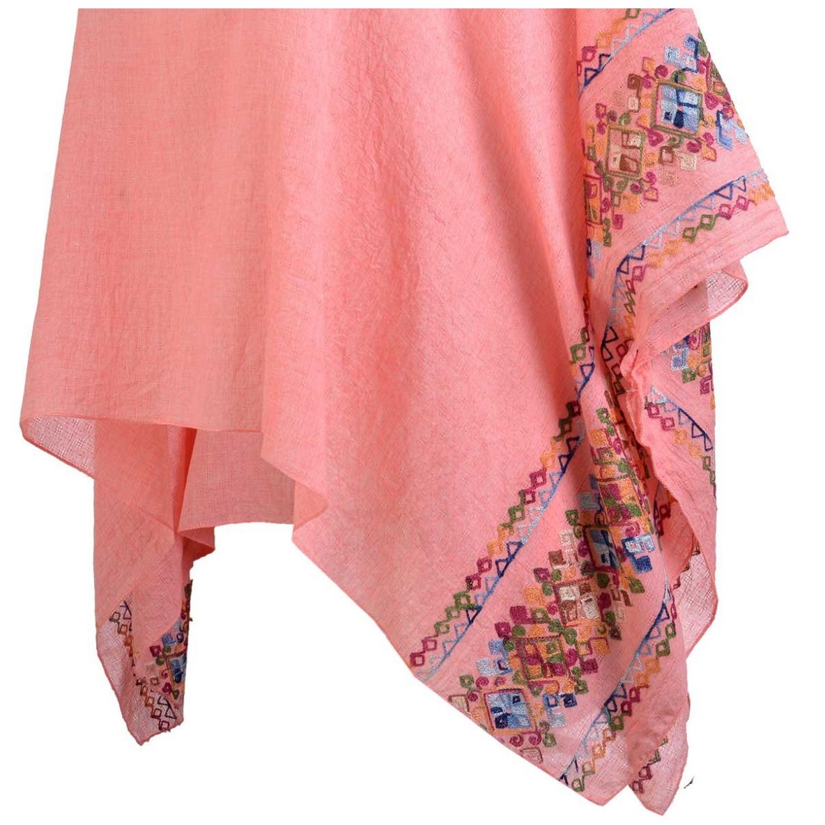 Blusa Cuadrada con Bordado Lateral  Banana Jeans