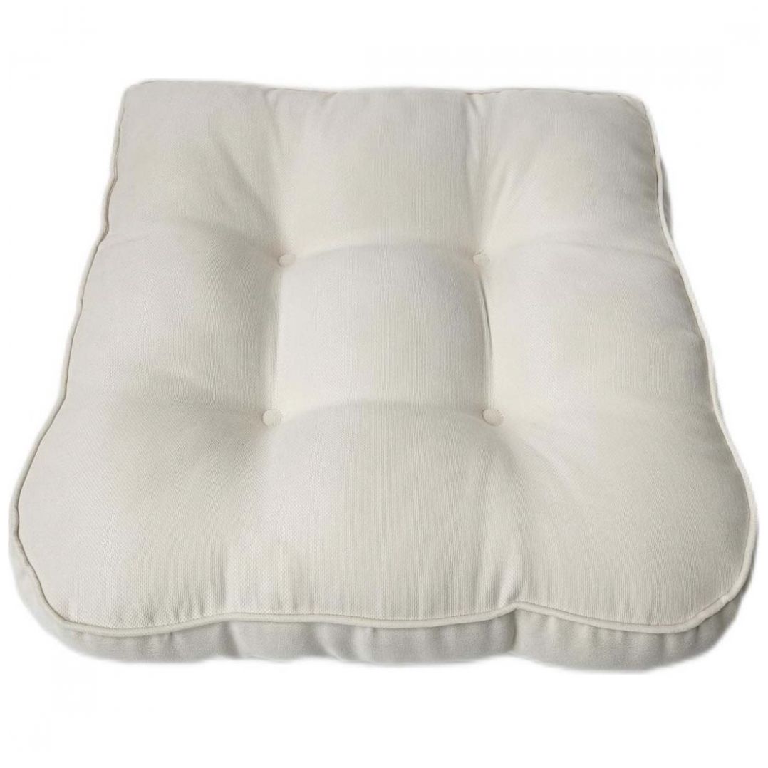 Cojín U Tufted Ivory Vintage Home