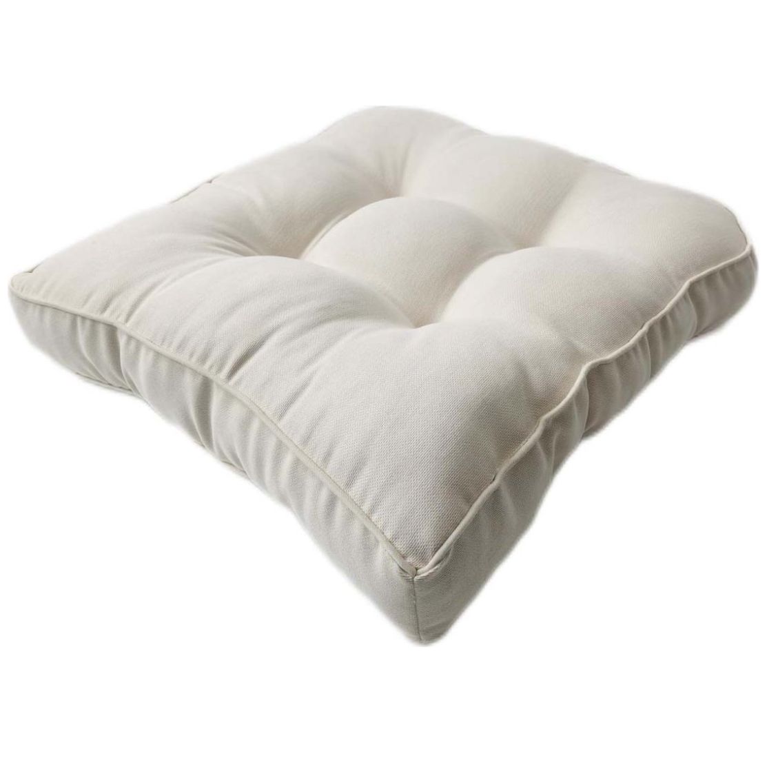 Cojín U Tufted Ivory Vintage Home