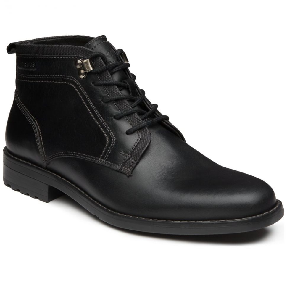 Bot n Dockers Piel Negra para Hombre