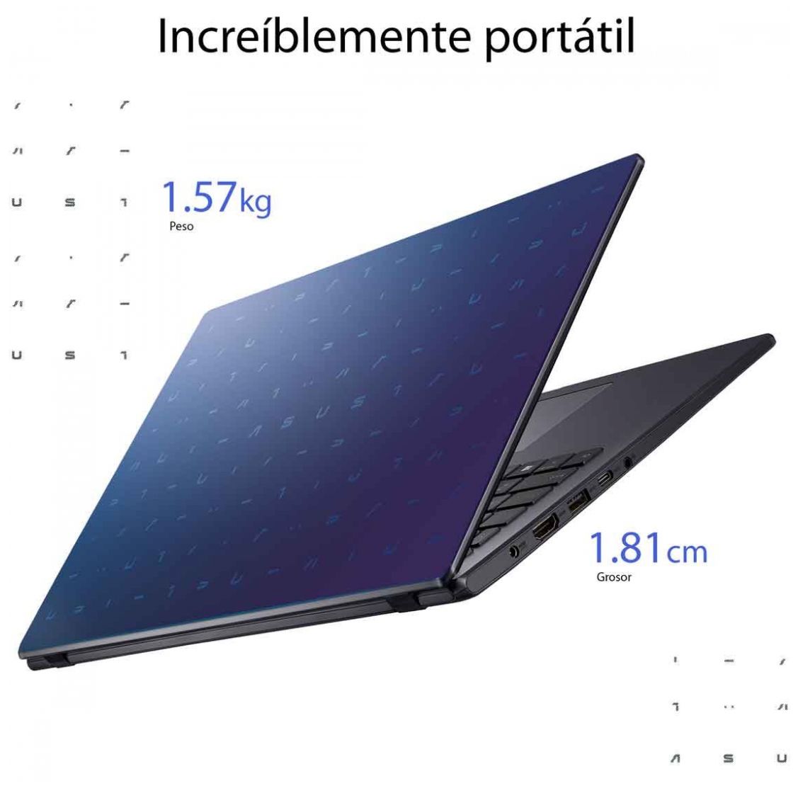 Laptop Asus E510Ma-Br632T Celeron 8G 128G Azul