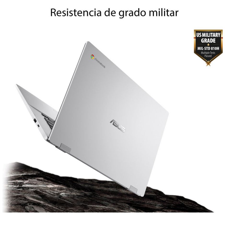 Laptop Asus Cx1500Cna Cel 4G 64Emmc Plata Chrome