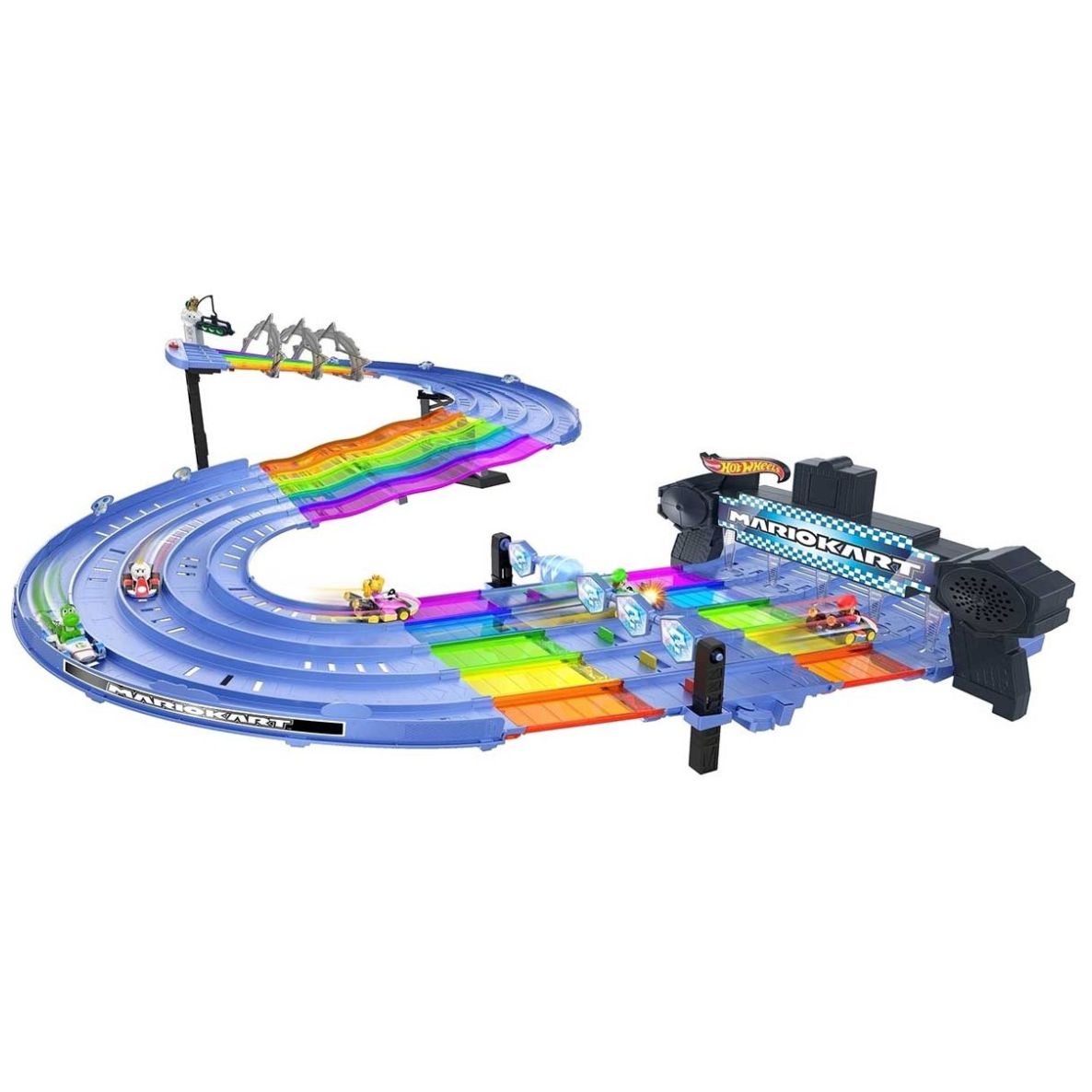Pista Senda Arcoíris Mario Kart Hot Wheels