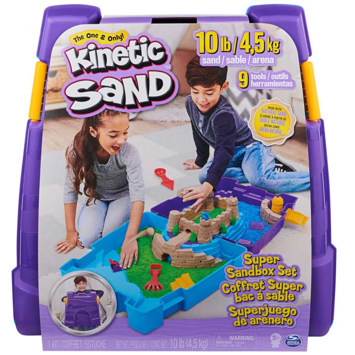 Arena Kinetic Mega Caja Sand