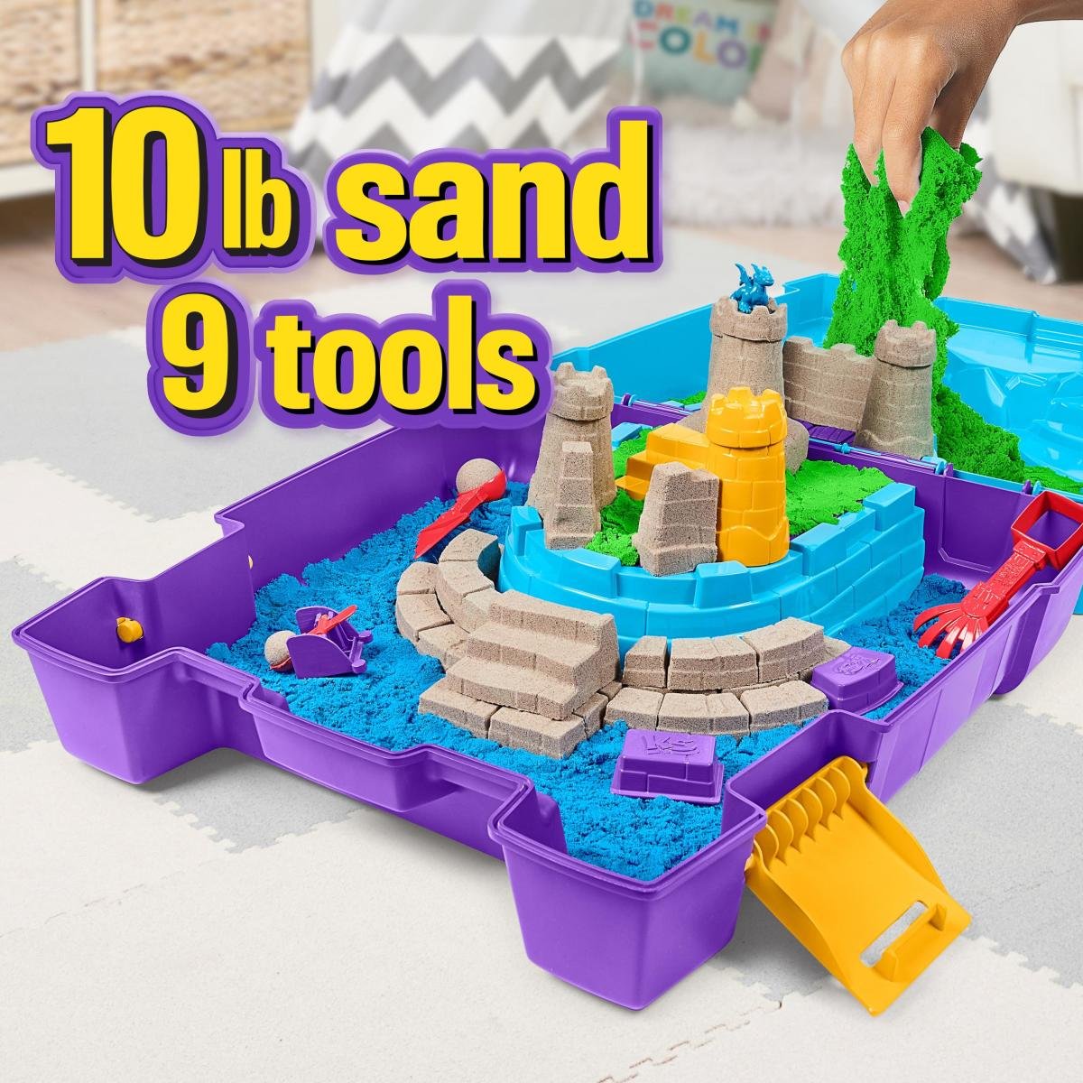 Arena Kinetic Mega Caja Sand