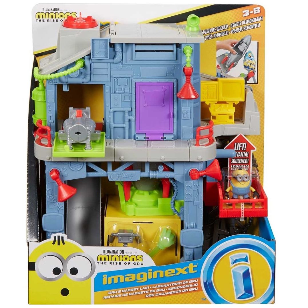 Laboratorio de Gru Imaginext Minions