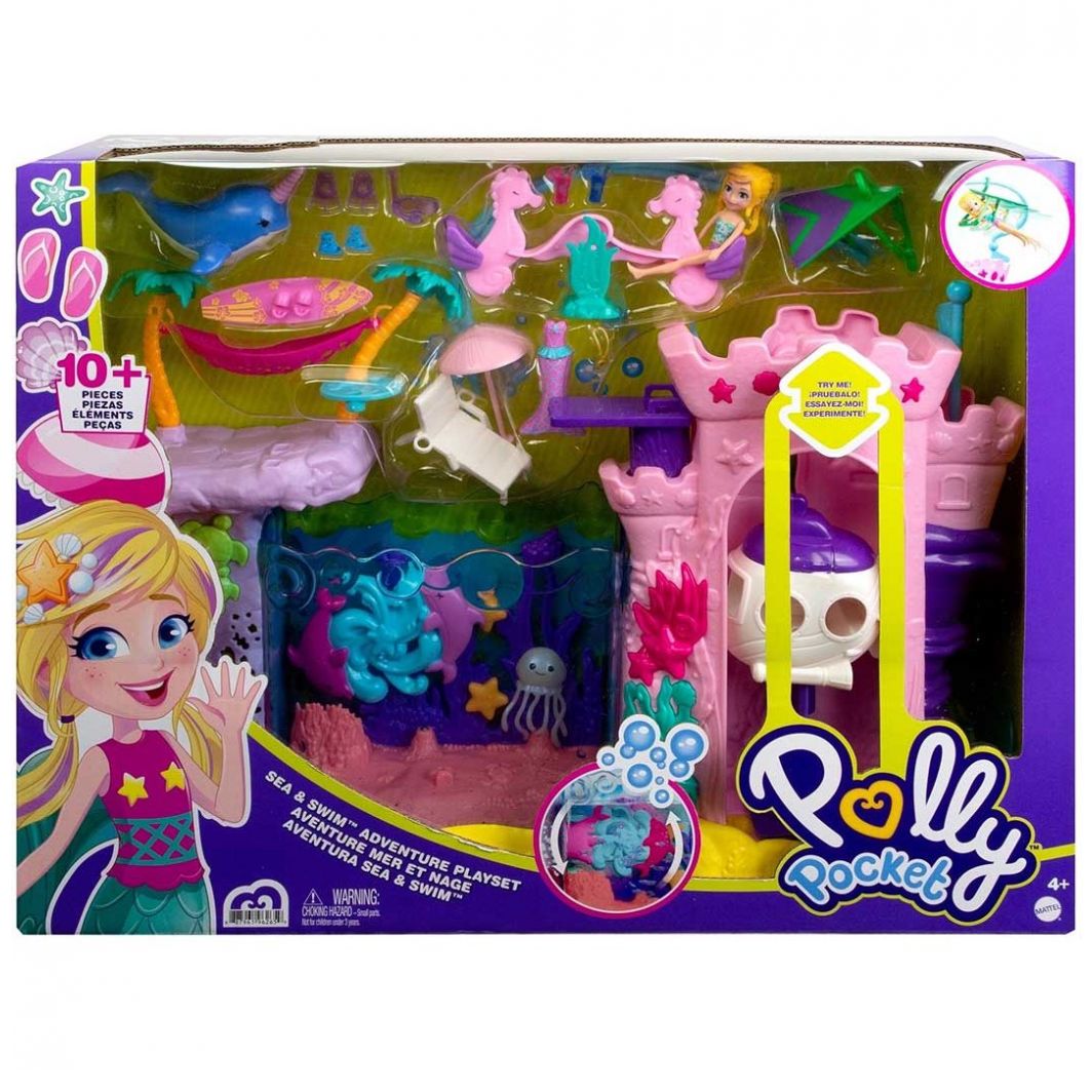 Polly Pocket Aventuras de Sirena