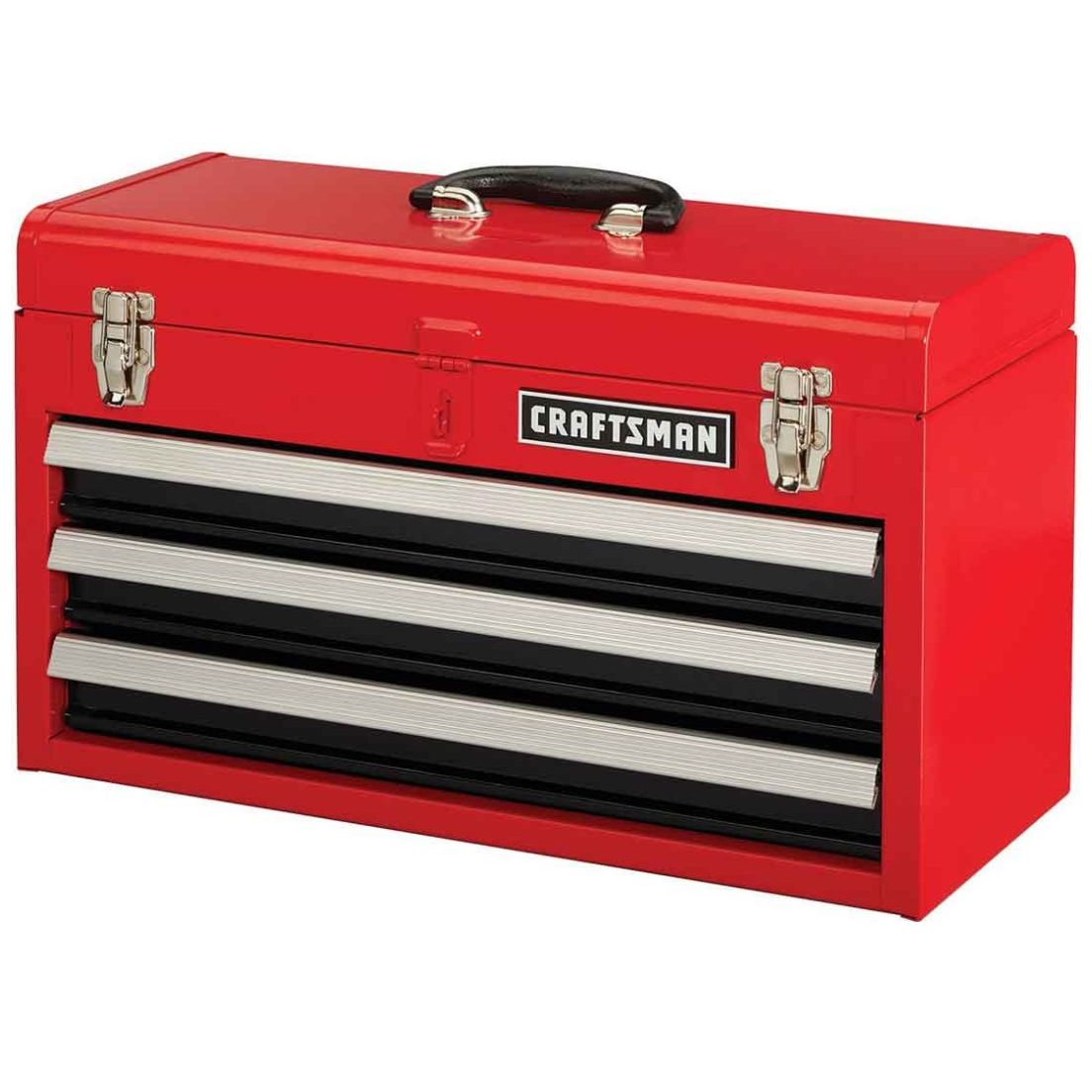 Caja Htas Craftsman Metal 20.5 Pulg 3 Cajones con Baleros Cmst98245Rb