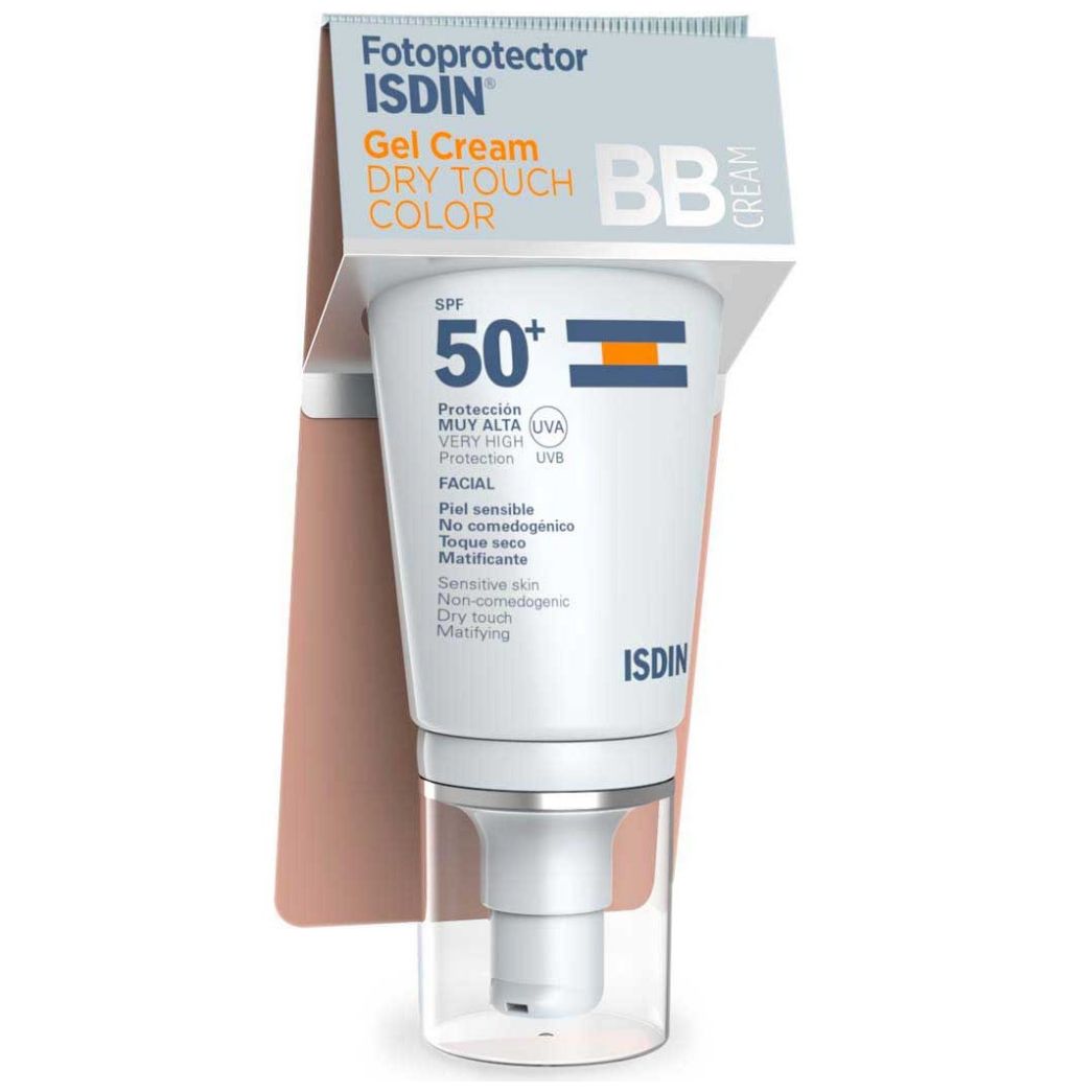 Isdin Fotoprotector 50+ Gel Crema Dry Touch C/color 50Ml