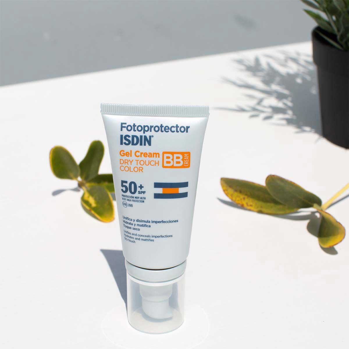 Isdin Fotoprotector 50+ Gel Crema Dry Touch C/color 50Ml