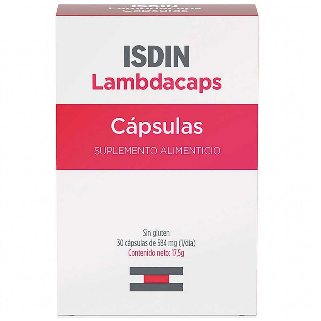 Isdin Lambdacaps Sup. Alimenticio 30 Cápsulas