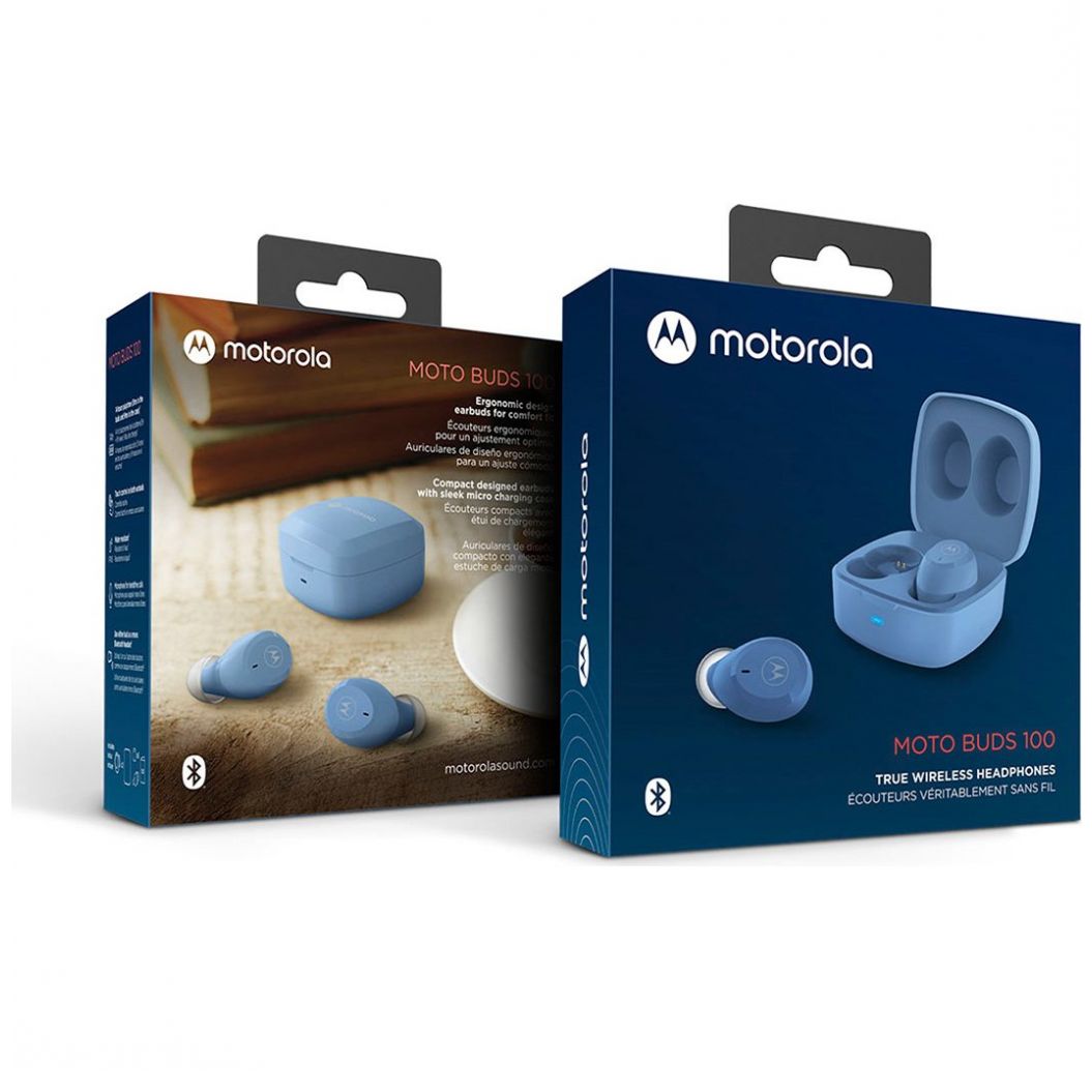 Audífonos Motobuds 100 Bt Azul
