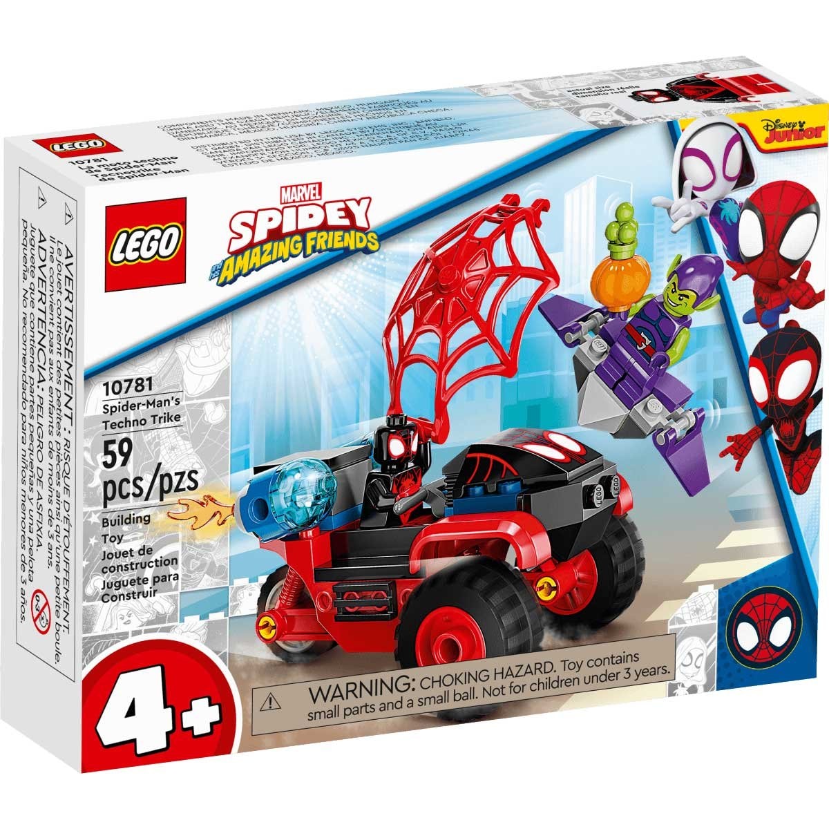 Miles Morales: Tecnotrike de Spider-Man Lego Spidey