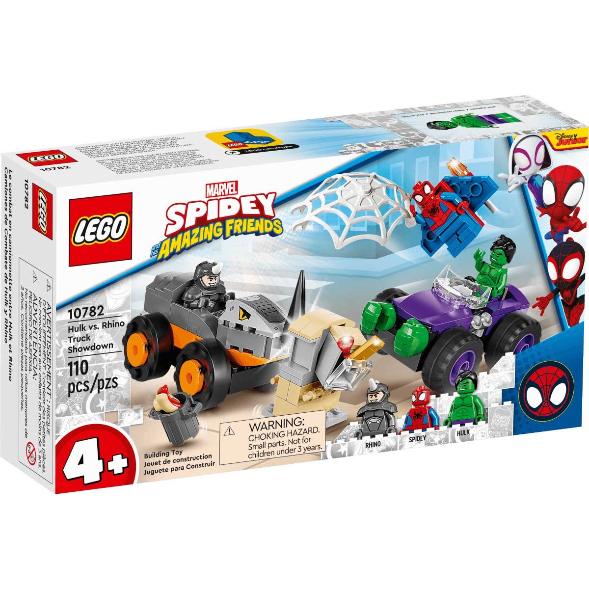 Camiones de Combate de Hulk y Rhino Lego Spidey