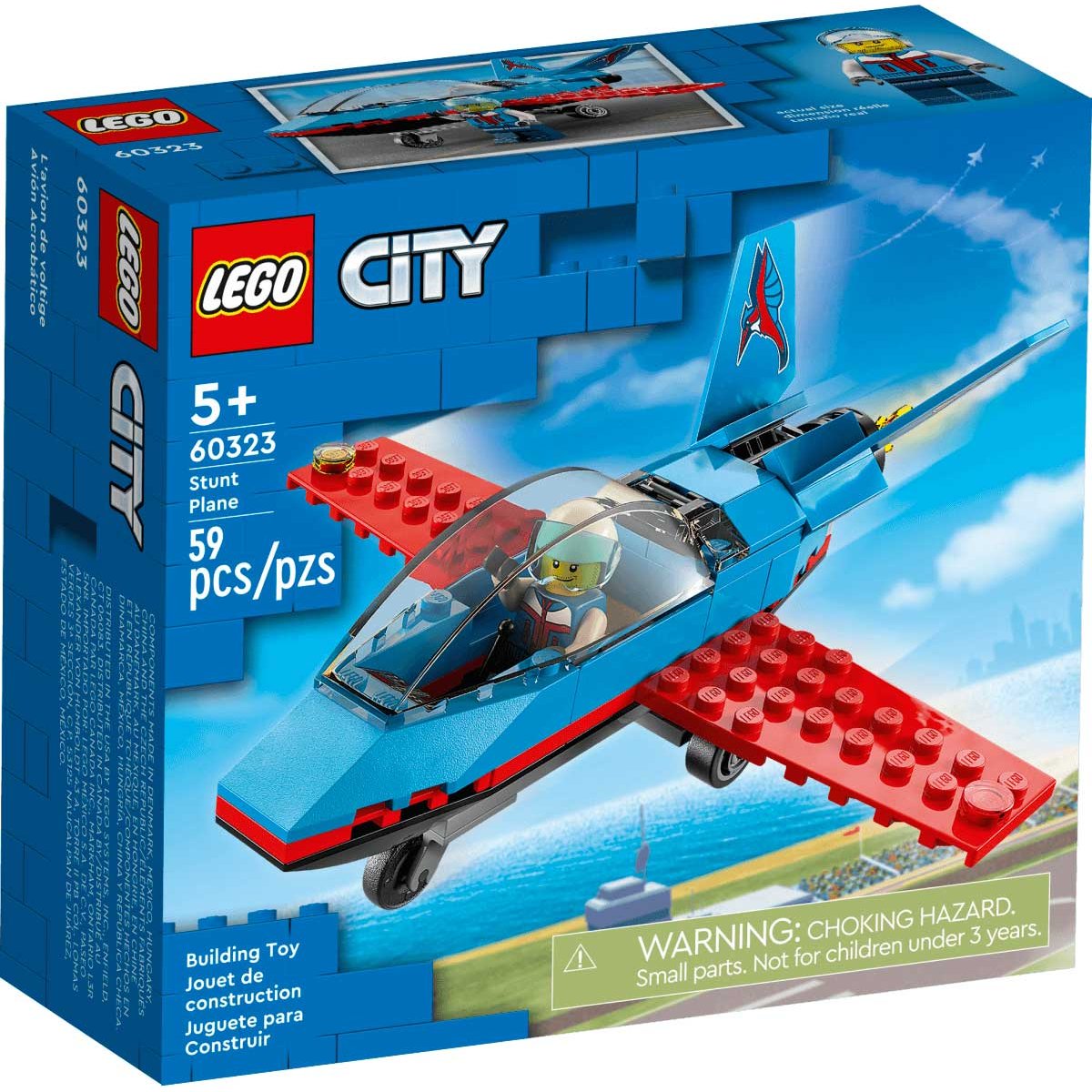 Avión Acrobático Lego City Great Vehicles