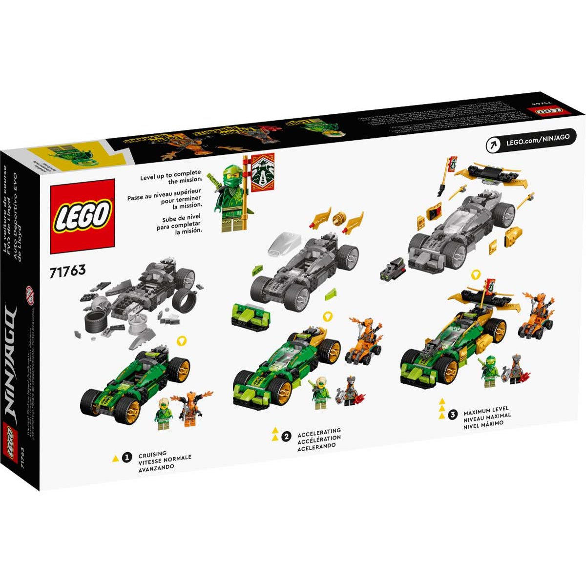 Auto Deportivo Evo de Lloyd Lego Ninjago