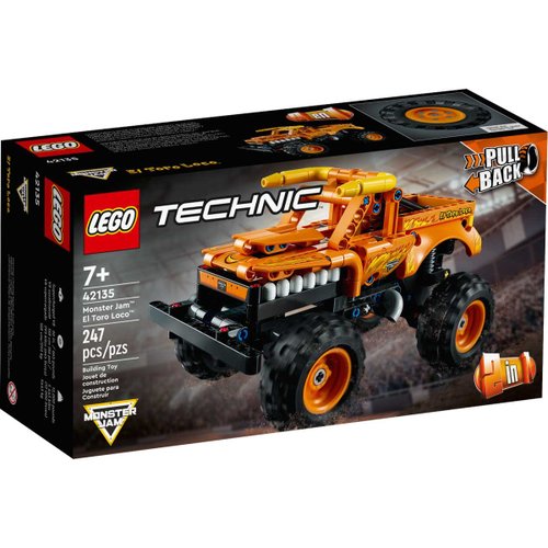 Monster Jam el Toro Loco Lego Technic