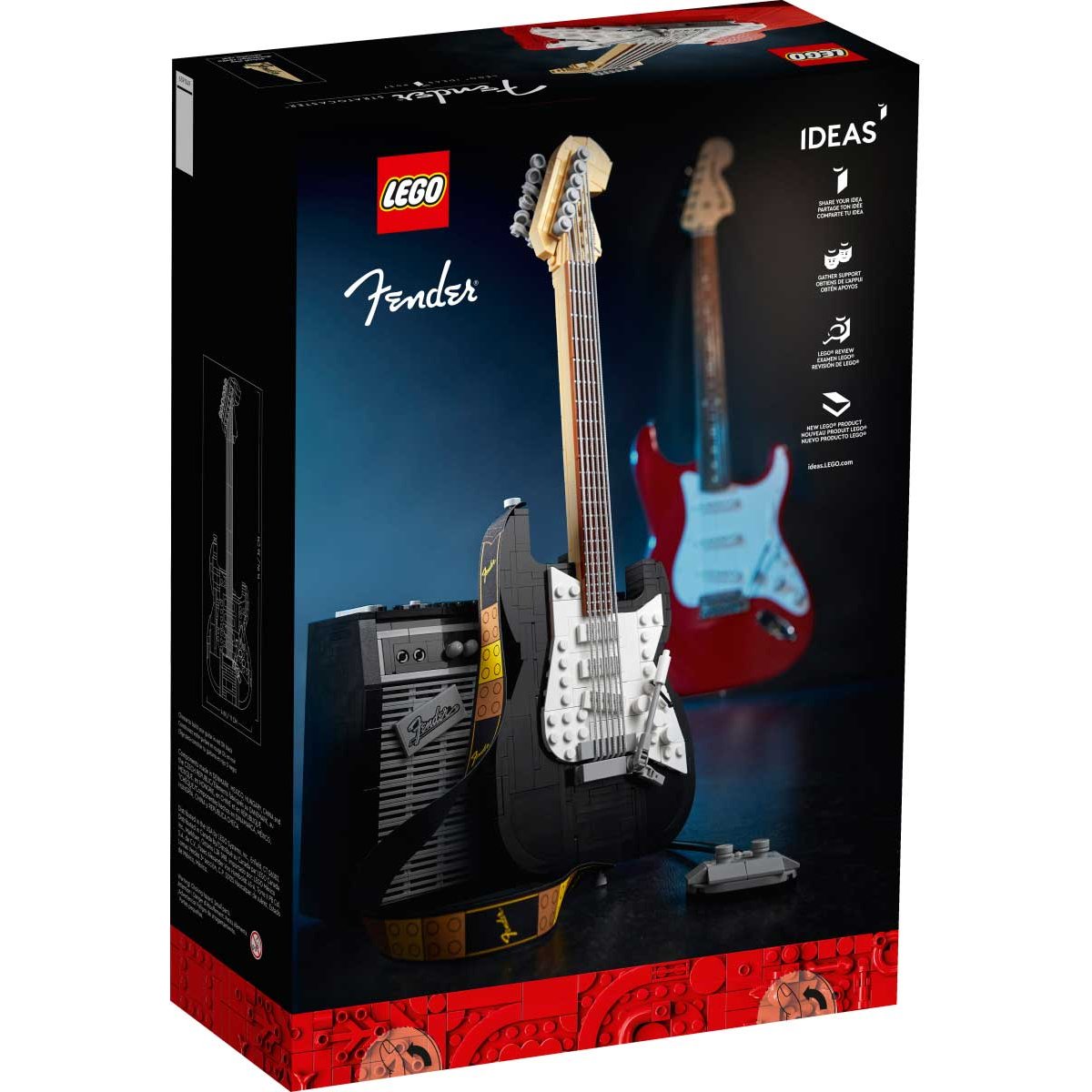 Fender Stratocaster Lego Ideas