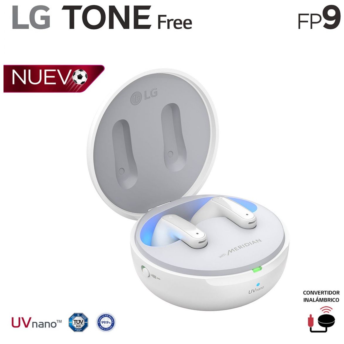 Audífonos LG Tone Free Fp9W Blanco