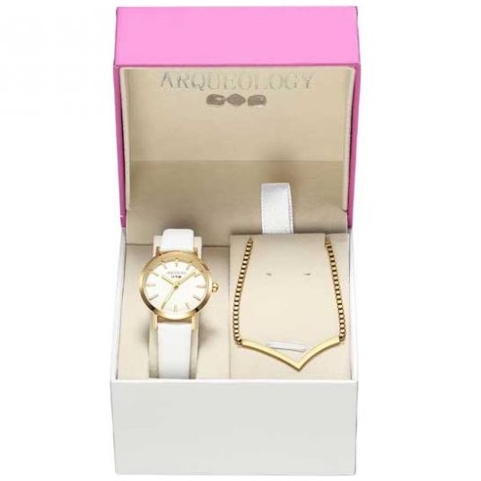 Set de Reloj Y Collar para Mujer Marca Arqueology Modelo Elo Arbsw3