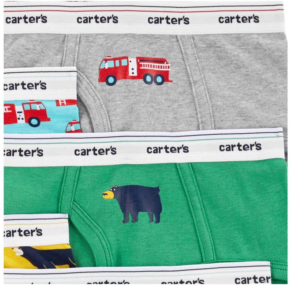 Set de 7 Calzones Carter´s Modelo  3H739410 para Niño