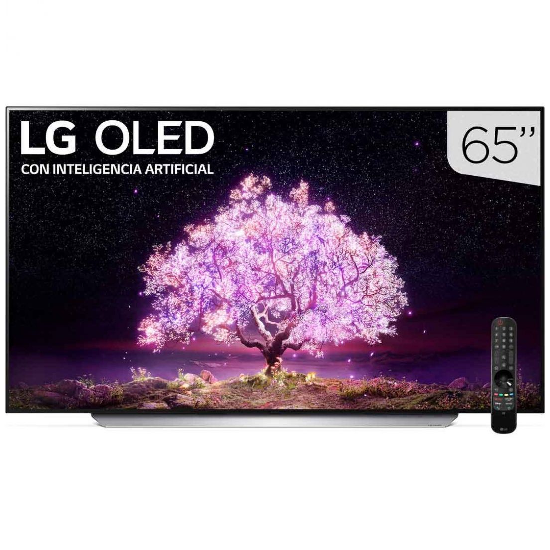 Pantalla LG 65" Oled Ai Thinq 4K Smart Tv Oled65C1Psa
