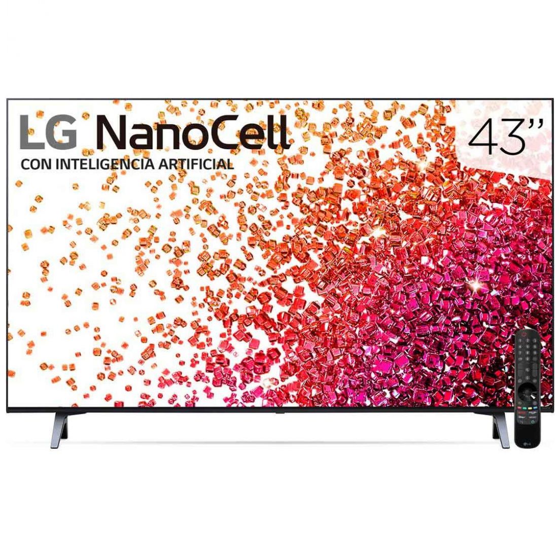 Pantalla LG 43" Nanocell Ai Thinq 4K Smart Tv 43Nano75Spa.