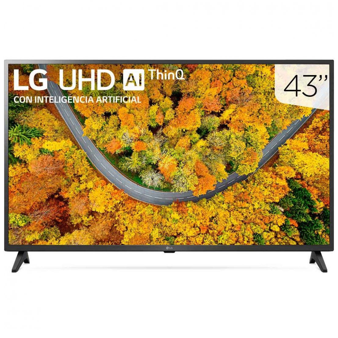 Pantalla LG Uhd Ai Thinq 43" 4K Smart Tv 43Up7500Psf