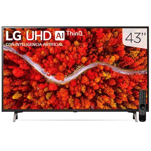 Pantalla LG 43" Uhd Ai Thinq 4K Smart Tv 43Up8050Psb