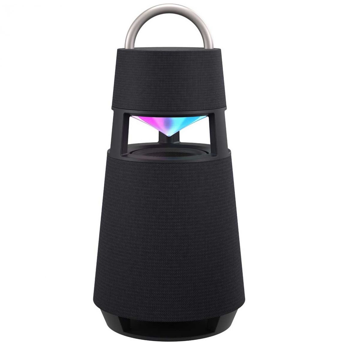 LG Xboom 360 Rp4 - Bocina Bluetooth Portátil con Sonido 360° e Iluminación- Negro