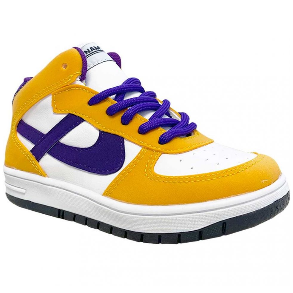 Tenis Bota Meztli 17-21 Amarillo Panam para Niña