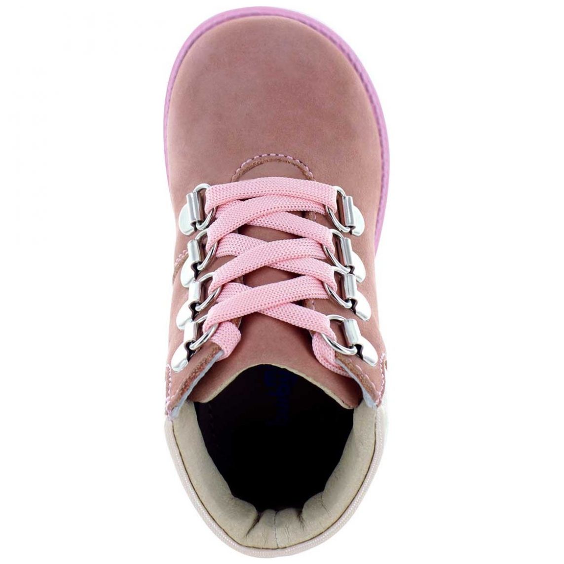 Botín Arizona Agujeta 13-17 Rosa Mini Burbujas para Niña