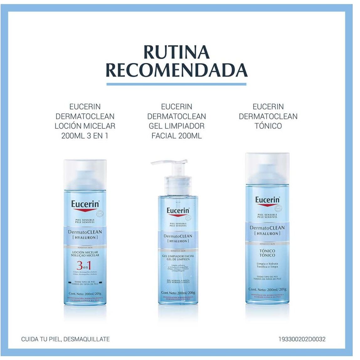 Eucerin Dermatoclean Desmaquillante Bifásico    125Ml