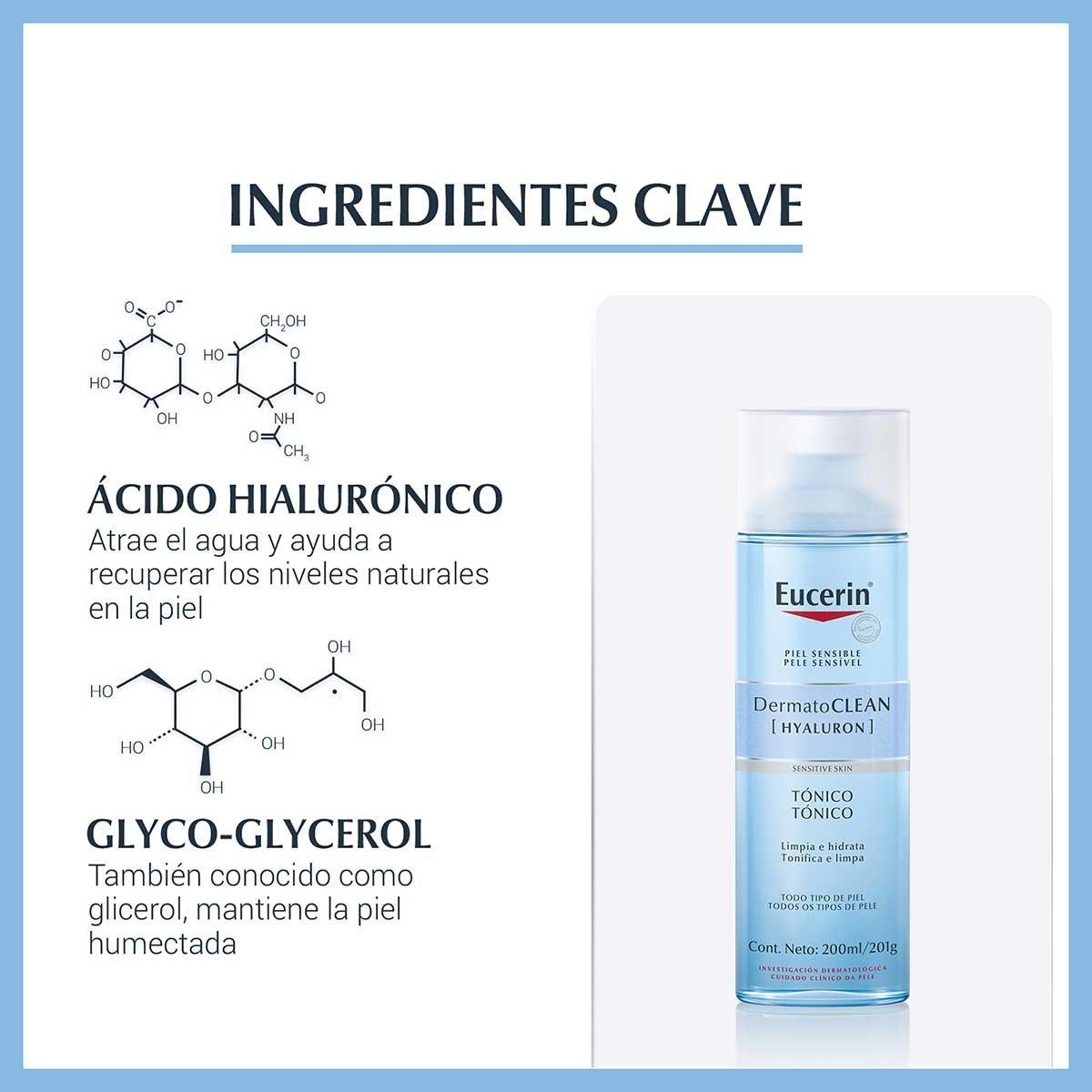 Eucerin Dermatoclean Tónico 200Ml