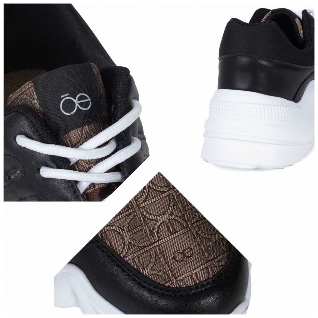 Tenis Chunky Negro Cloe