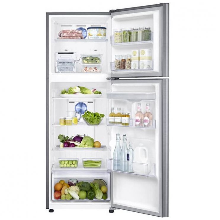 Refrigerador 12P Congelador Superior Rt32A5710S8Em Silver Samsung