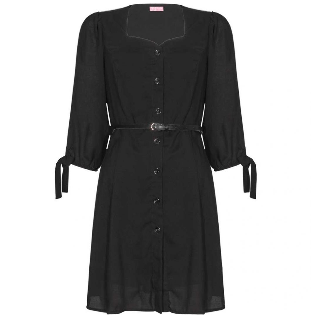 Vestido con Cinturón 7Jlady para Mujer