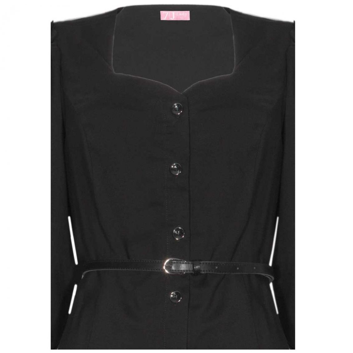 Vestido con Cinturón 7Jlady para Mujer