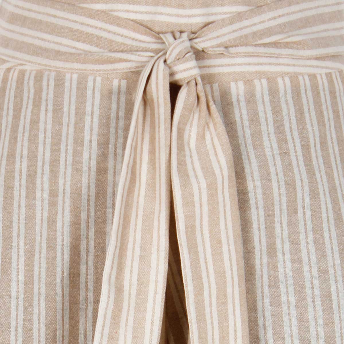 Pantalón Corte Amplio Diseño a Rayas Elle para Mujer