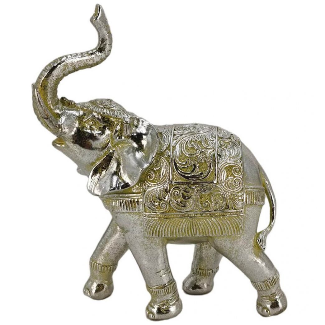 Figura Elefante Antique Silver  Vintage Home