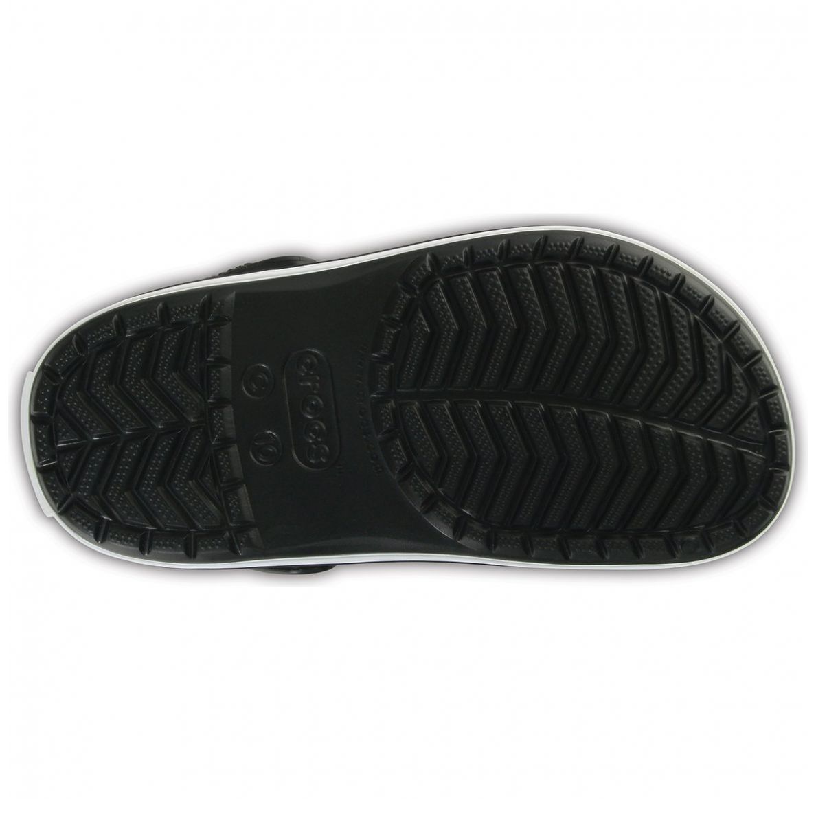 Sueco Croband Clog 15-23 Negro Crocs para Niño