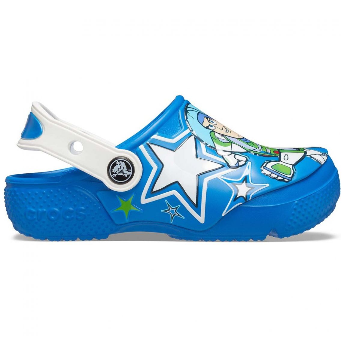 Sueco Classic Clog Toy Story 13-20 Azul Crocs para Niño