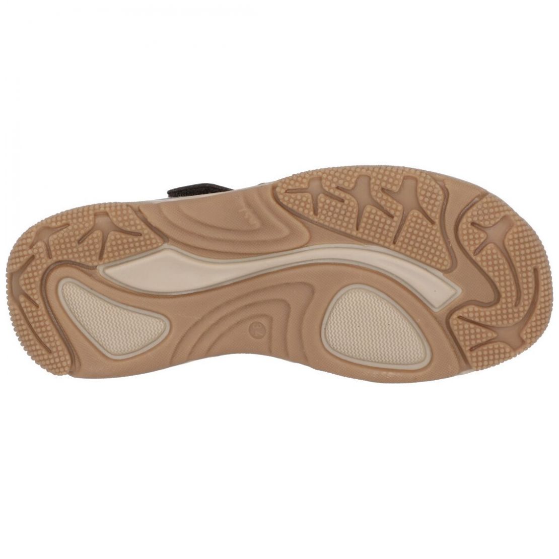 Huarache Cerrado 14-17 Marrón Elefante para Niño