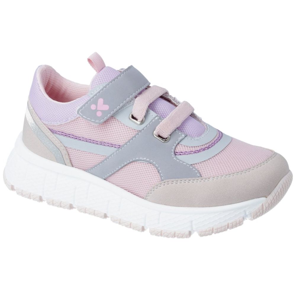 Tenis Velcro y Elástico 18-21 Rosa Karsten para Niña