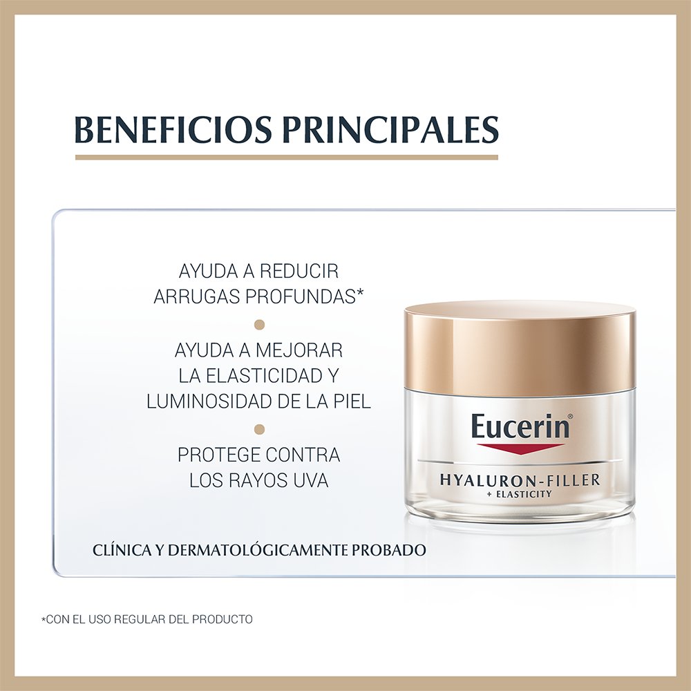 Eucerin Hyaluron Filler + Elasticity Día Fps30 50Ml