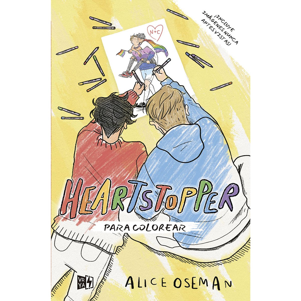 Heartstopper para Colorear Vergara & Riba